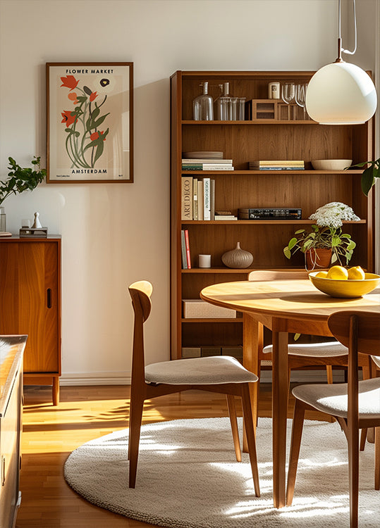 Virágpiac Amszterdam plakát