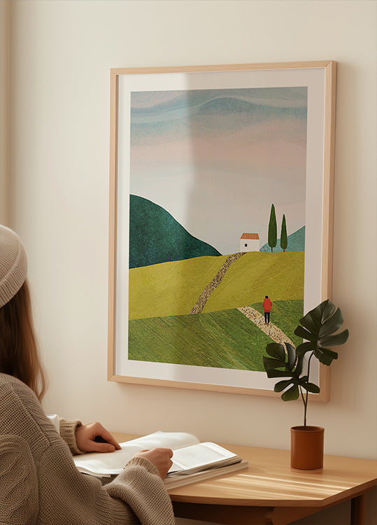 Jalutuskäik koju plakat