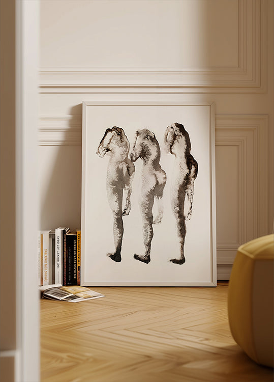 3x figūros tyrimas (po Muybridge)