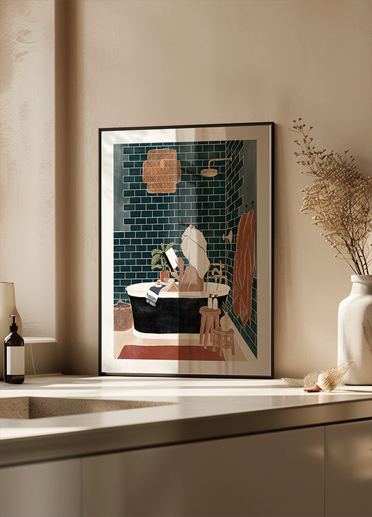Bathroom Babe Plakat