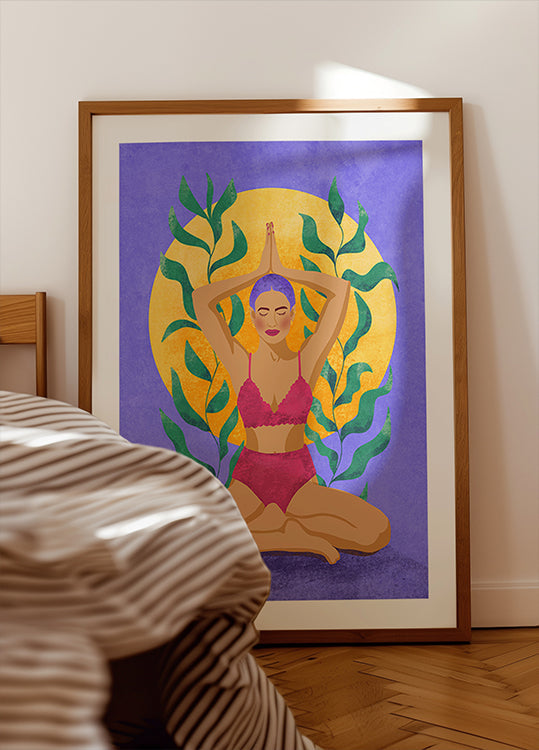 Meditācijas plakāts