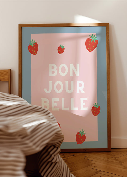 Bon Jour Belle Poster