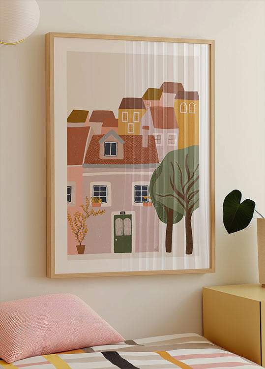 Lisabonas ielas plakāts