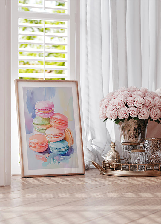 Spalvingi macarons