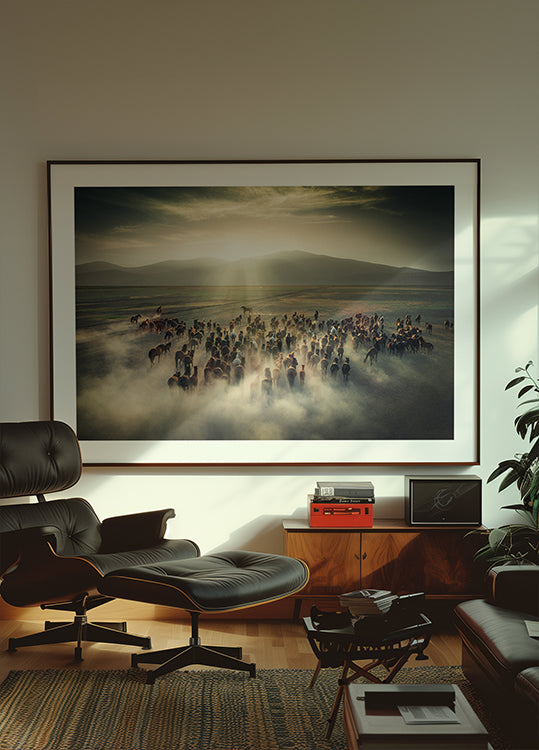 Metsikute hobuste plakat