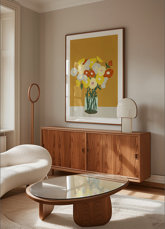 Váza virágok poszter