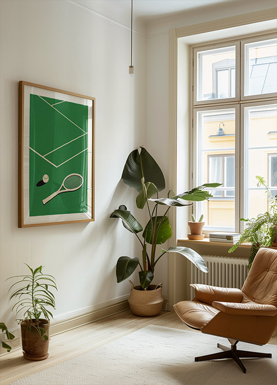 Rosi Feist Lawn Tennis Club Poster