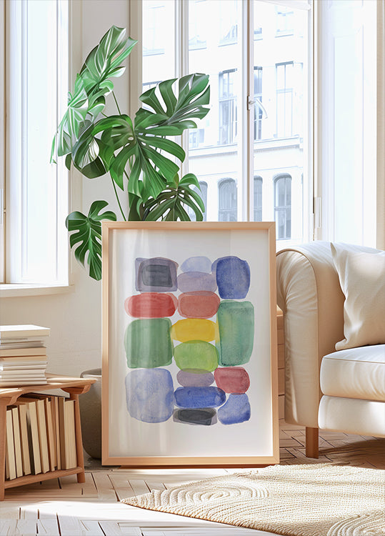 Color Blocks 2 Plakat