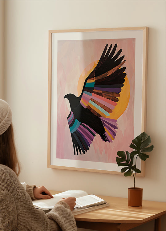 Ébredő madár poszter