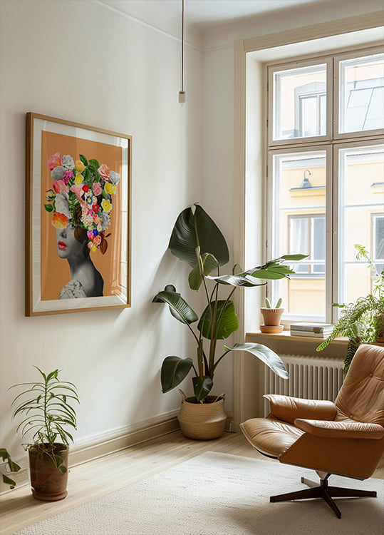 Portret floral