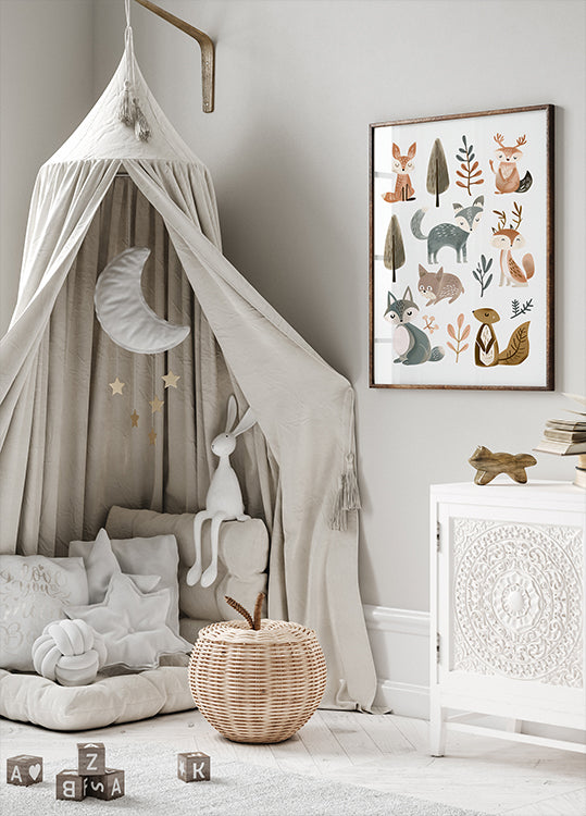 Roztomilé zvieratká č. 1 plagát