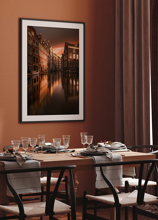 Amsterdamas vakara plakāts