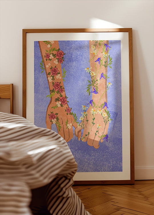 Käest kinni hoidev Plakat