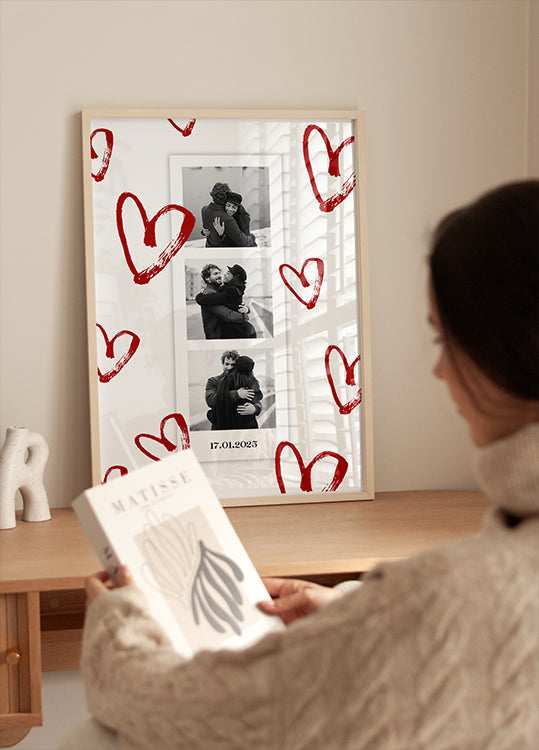 Minu esimese aasta fotokollaažplakat
