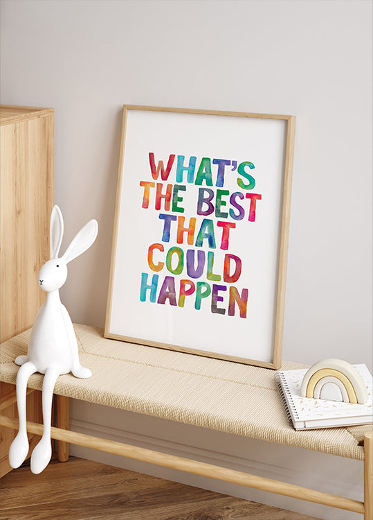 Čo je najlepšie, čo sa môže stať Kopírovať plagát