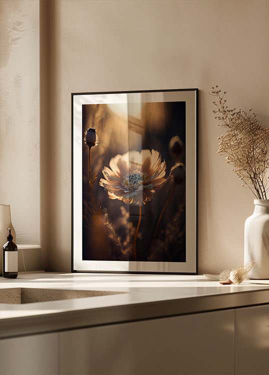 Sunlit Blossom Poster