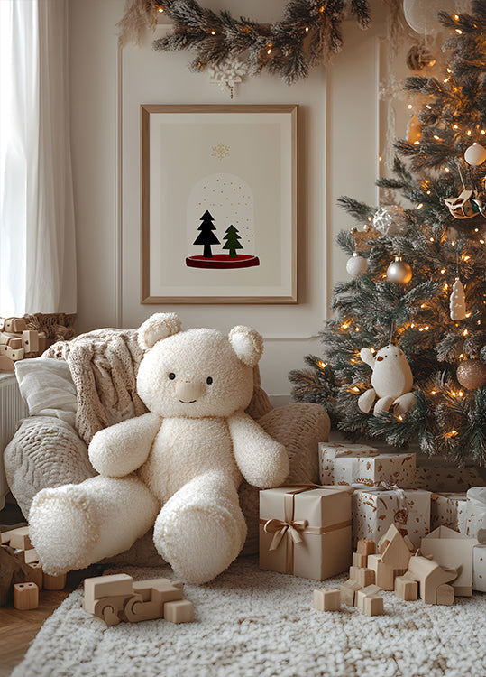 Dancing Snowflakes Affiche