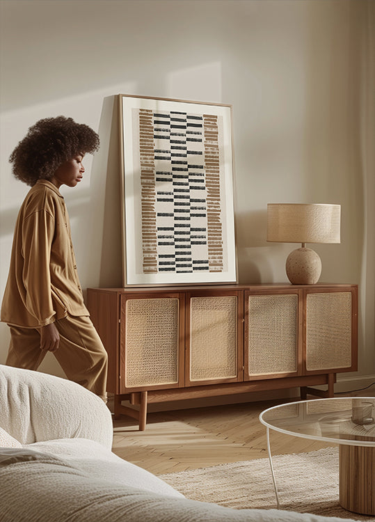 Striped Harmony Plakat