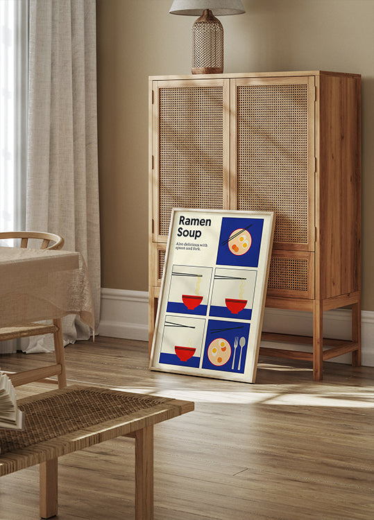 Plakat Ramen Soup Plakat