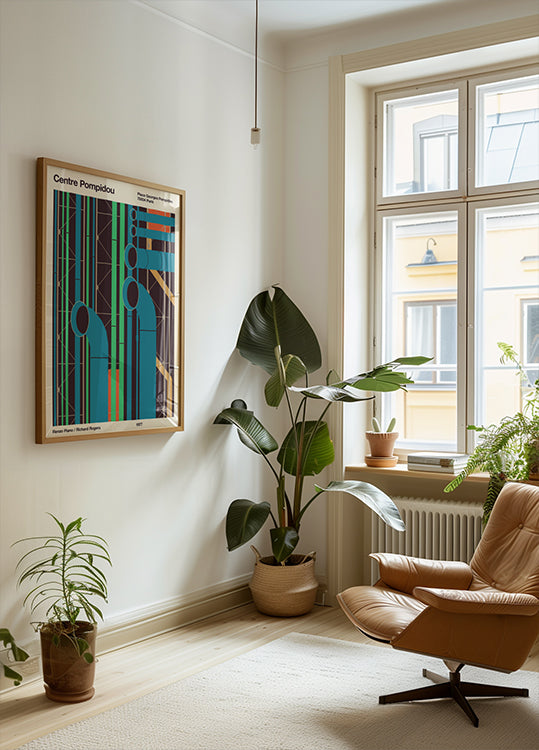 Plagát Pompidou