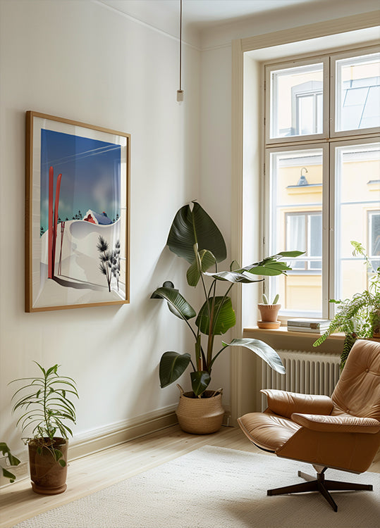 Slēpošanas ainava (JAUNA)