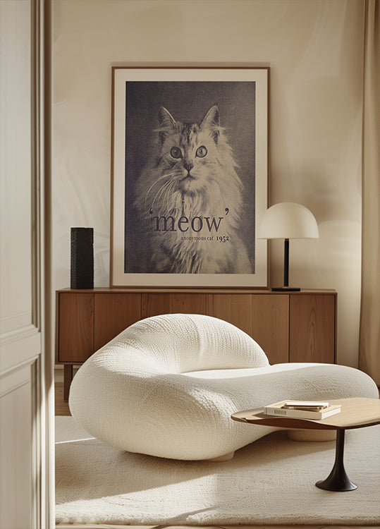 Famous Quote Cat Plakat