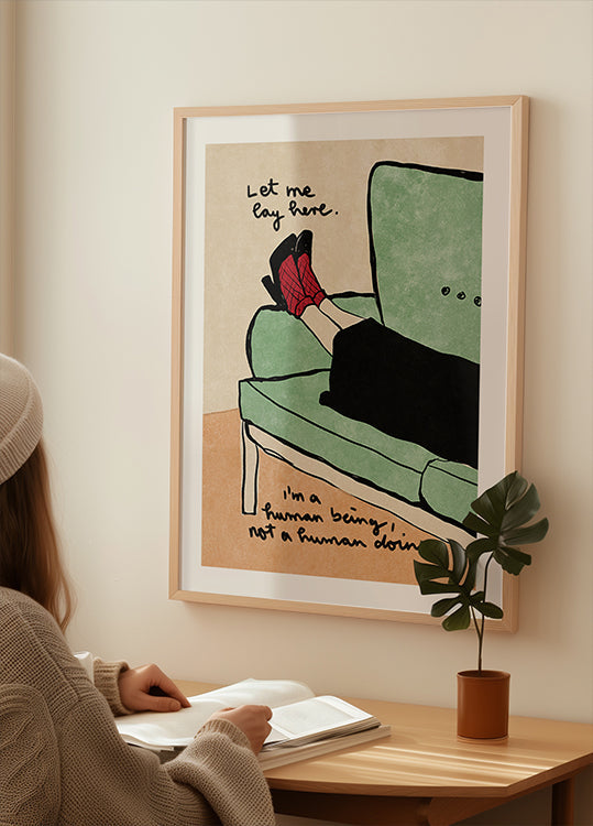 Las ma laen siin Plakat