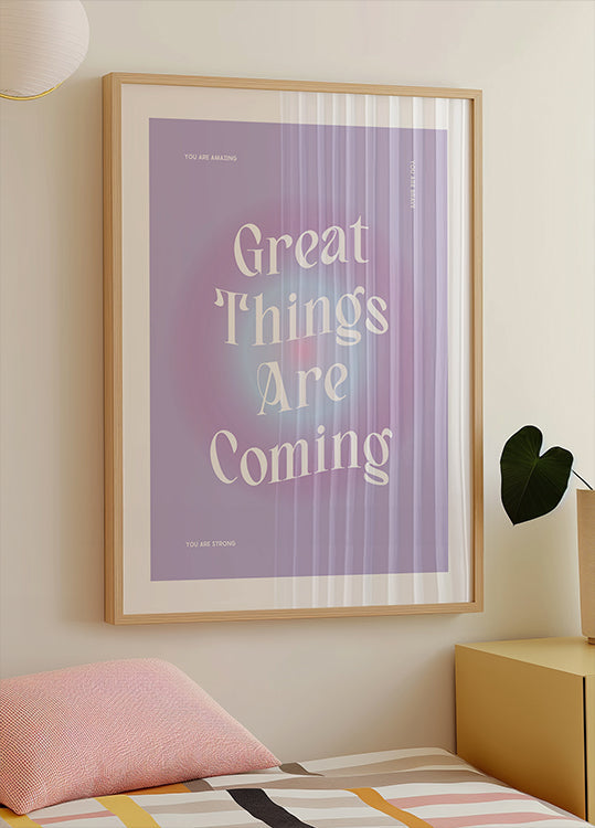 Great Things Coming Poster