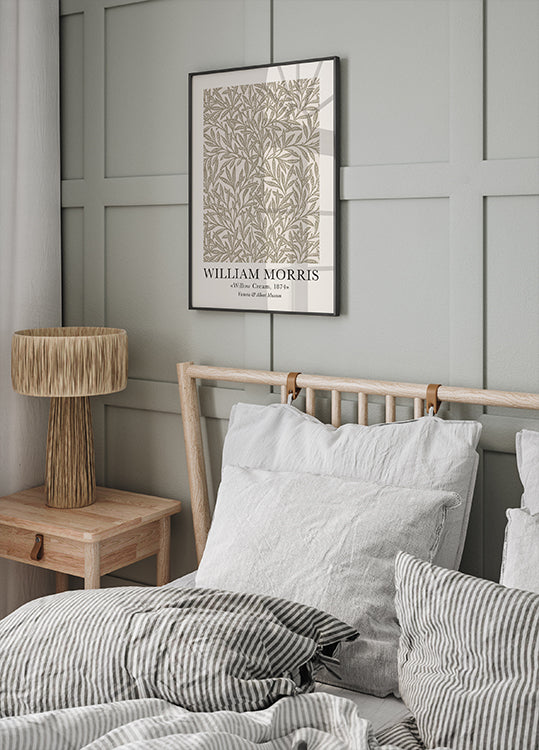 Poster cremos cu salcie William Morris