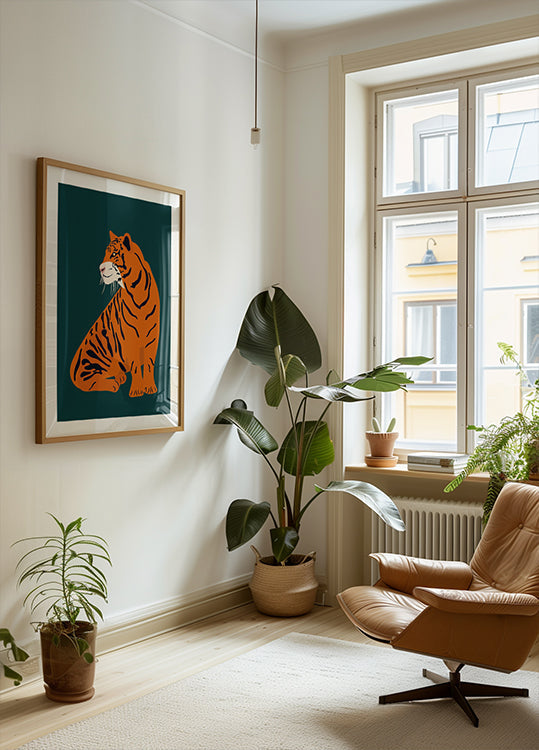 Majestic Tiger Plakat