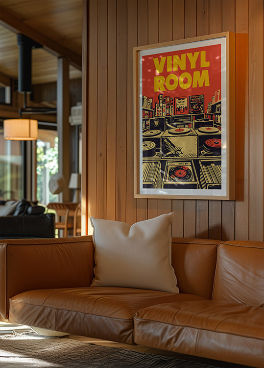 Vinüültoa kunstitrüki plakat