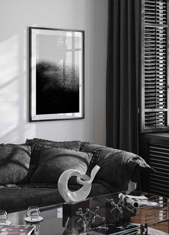 Pēdas sniegā Plakāts