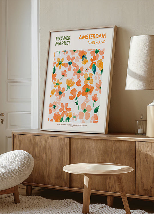 "Vibrant Blooms" Affiche