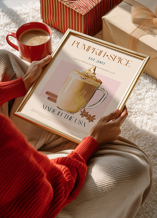 Rudens Latte Delight plakāts