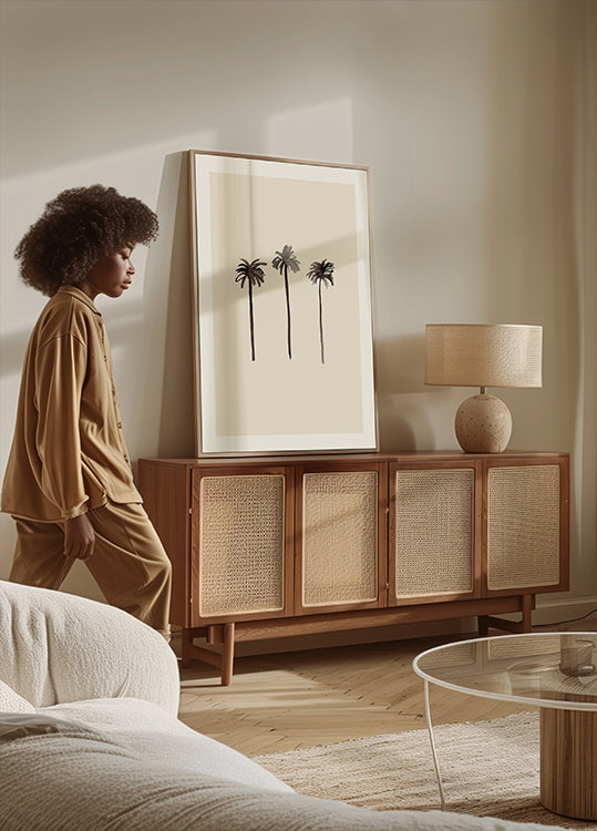 Palmen Tënt Affiche