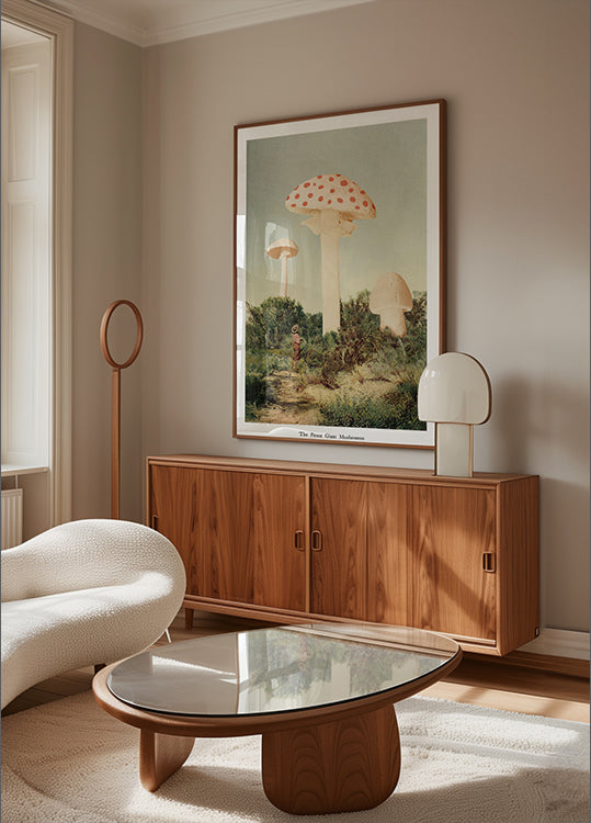 Plagát najkrajších obrovských húb