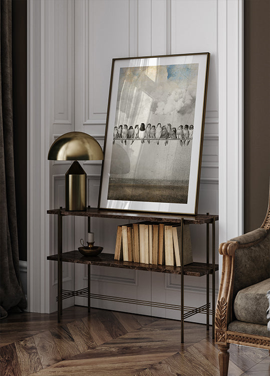 Kõigi ilusate lindude plakat