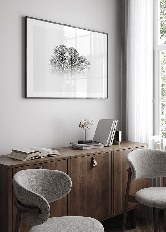 Miglains ziemas plakāts