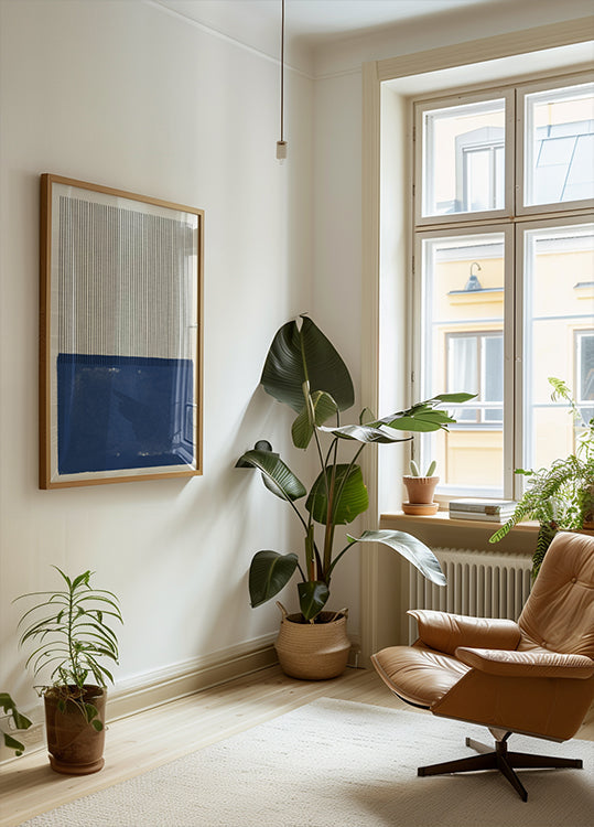 Blue Line Harmonie Affiche