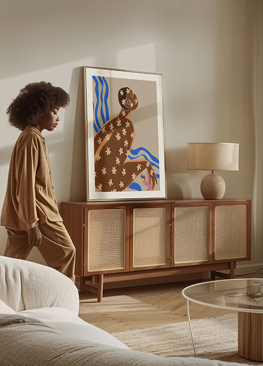 Blooming Daisy Poster