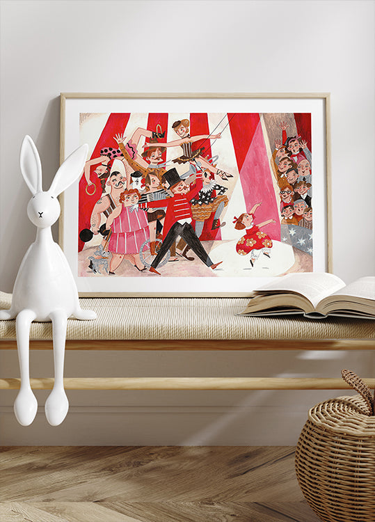 Cirkusz a városban plakát