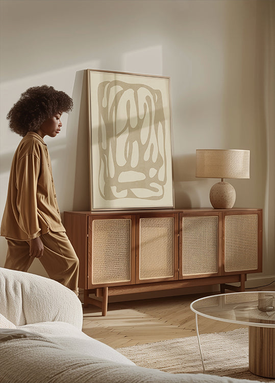 Moodne abstraktne kunst 89 plakat