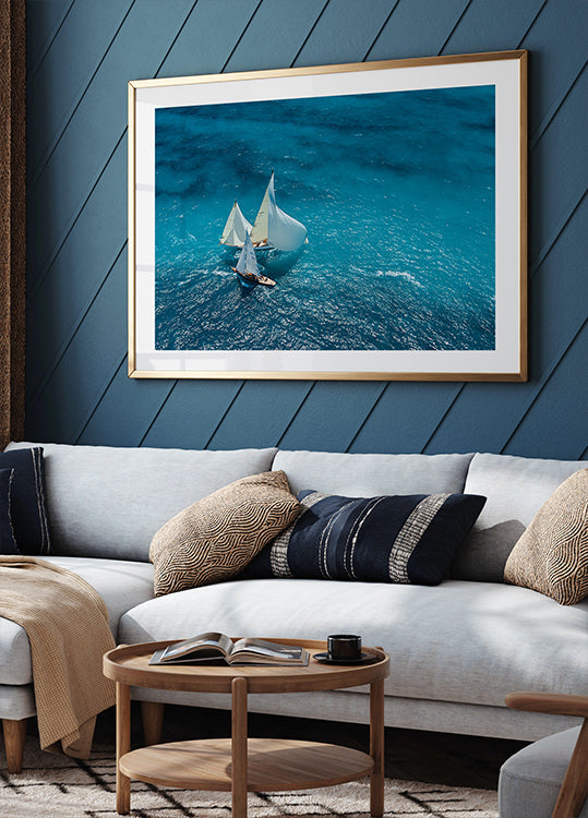 Croisement bleu