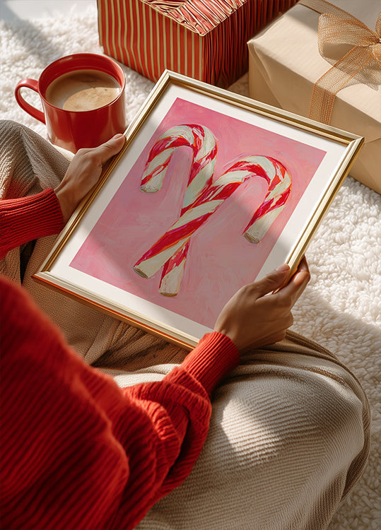 Plagát Candy Cane Delight