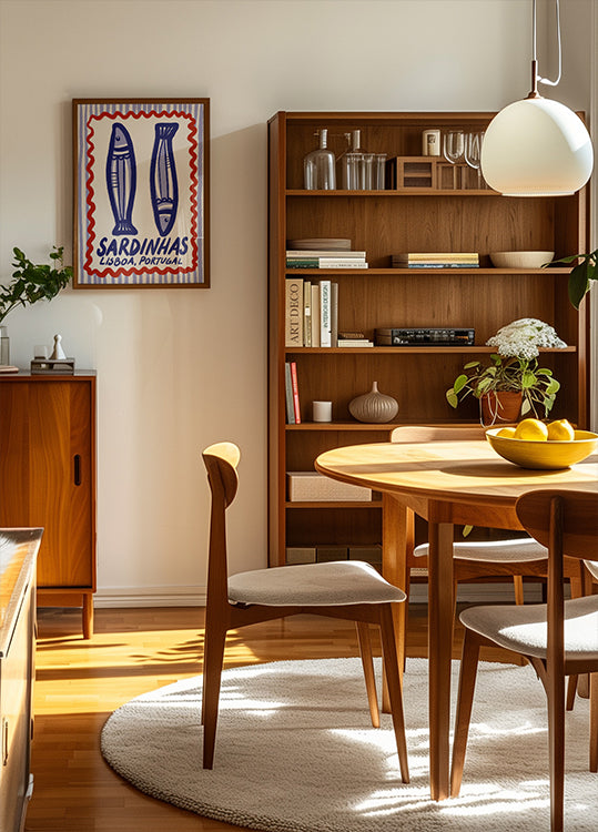 Lisbon Sardines Delight Poster