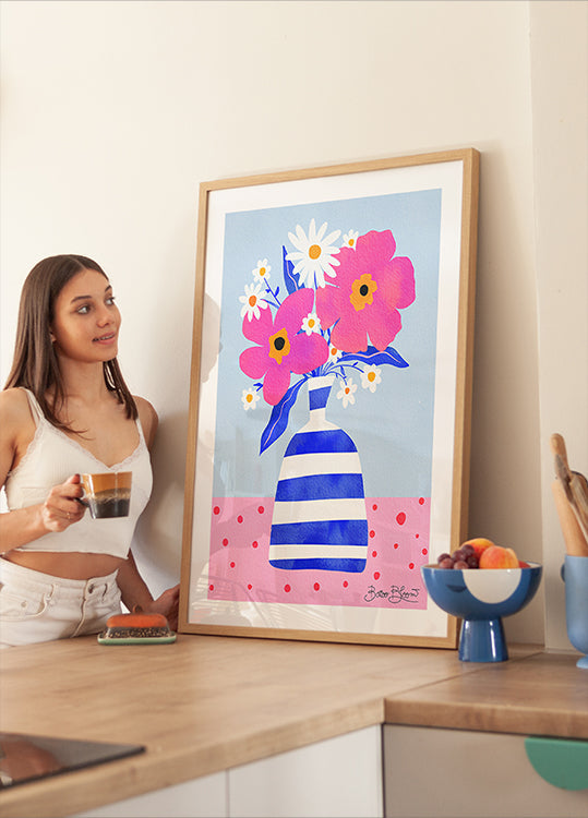 Maximalistesch Blummen Vase