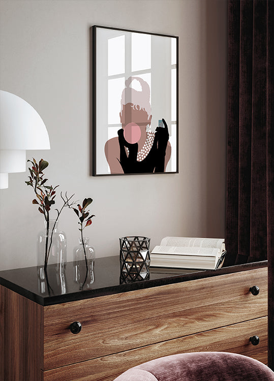 Poster Bubblegum Girl