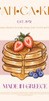 Fluffy Greek Pancakes Plakat - Posterbox