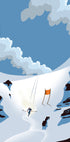 Snowy Mountain Plakat - Posterbox