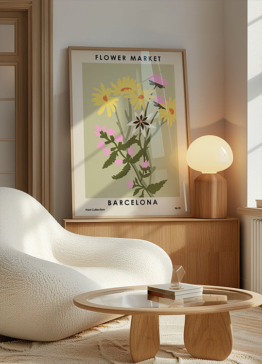 Flower Market Barcelona (NEW) - Posterbox